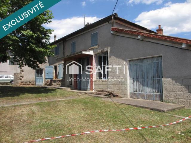 Chauffailles maison à rénover 84m², dépendances