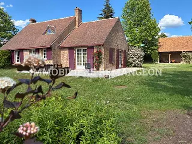 Chaumont sur Tharonne 41600 Achat / Vente maison 5 pièces t5 terrasse
