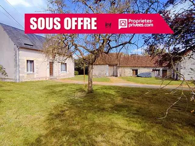 Chaumussay 37350 Achat / Vente maison 4 pièces t4 jardin