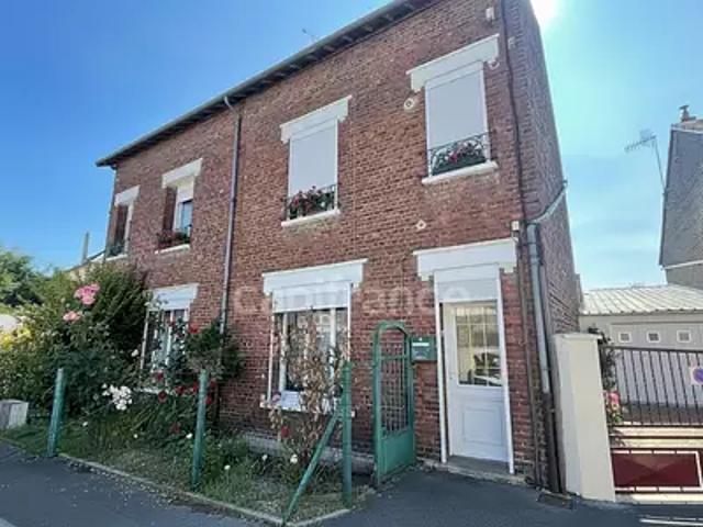 Chauny 02300 Achat / Vente maison 6 pièces t6 jardin cave
