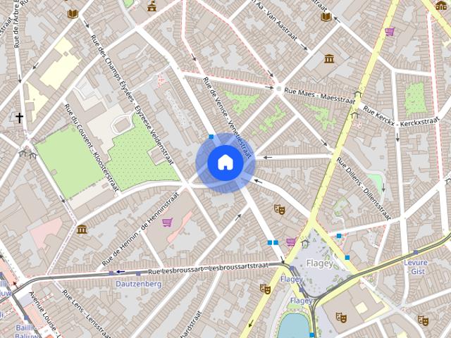 Chaussée d'Ixelles, Ixelles