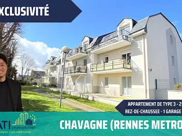 Chavagne 35310 Achat / Vente appartement 3 pièces t3