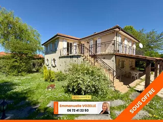 Chavaroux 63720 Achat / Vente maison 9 pièces t9 piscine jardin