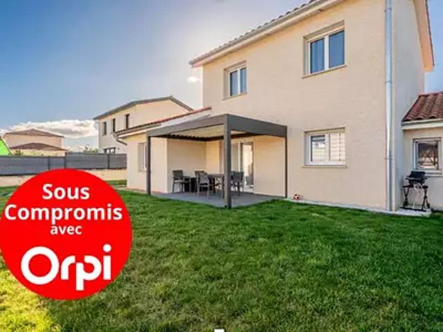 Chazay d'Azergues 69380 Achat / Vente maison 5 pièces t5 jardin terrasse