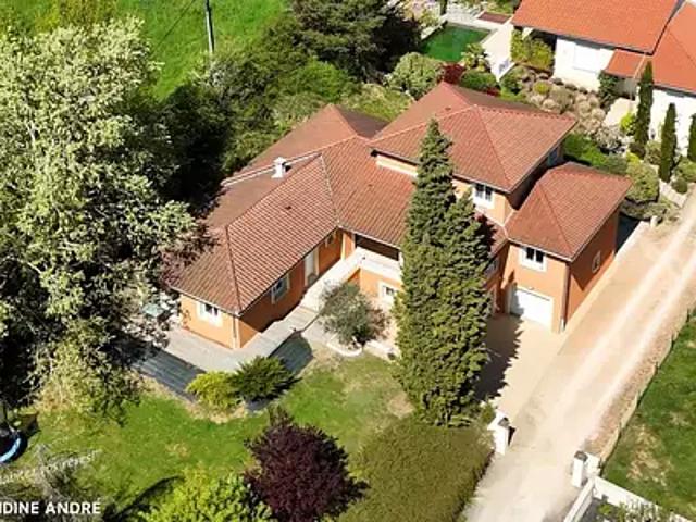 Chazay d'Azergues 69380 Achat / Vente maison 7 pièces t7 jardin terrasse