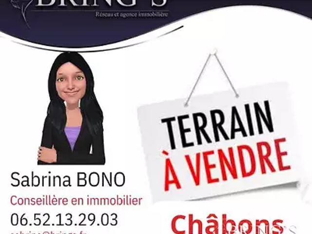 Châbons 38690 Achat / Vente terrain