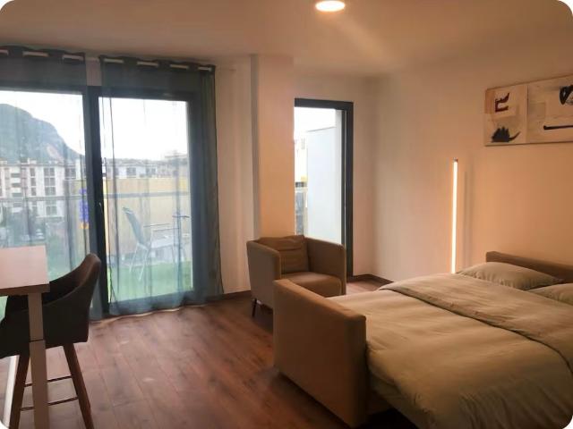 Chablais Parc Furnished Studio Apartment T1, 2 minutes' walk from Annemasse Train Station