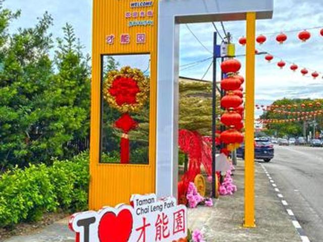 Chai leng jalan kurau single storey Terrace house for sale perai