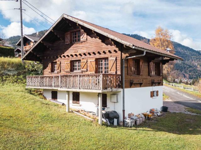 Chalet 3 chambres Beau potentiel d'agrandissement 140m² Morzine Avoriaz