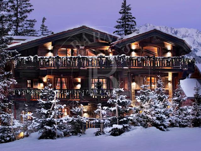 Chalet avec piscine