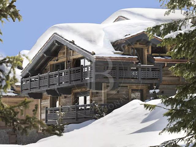 Chalet avec piscine