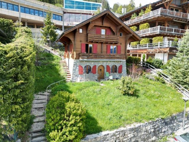 Chalet 5.5 Stk. Crans Montana Zu verkaufen an Ausländer ALLEINVERTRETER