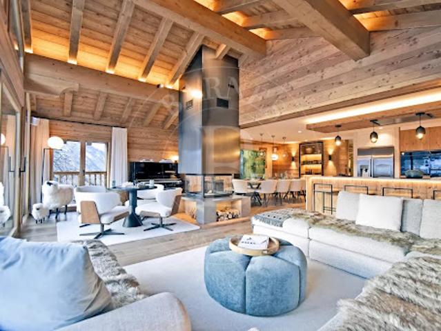 Chalet avec piscine