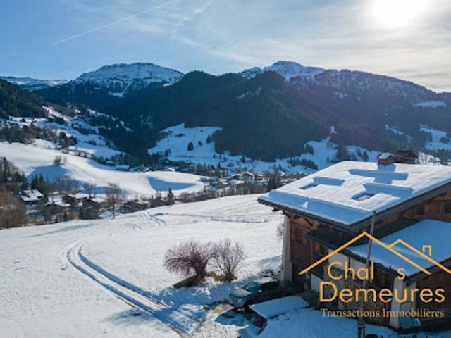 Chalet avec vue panoramique et terrasse