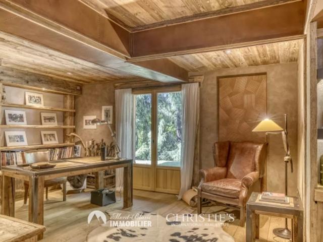 CHALET COMBLOUX FACE AU MONT BLANC