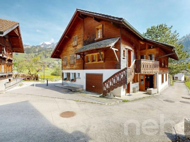 Chalet chaleureux à proximité immédiate des pistes de Charmey
