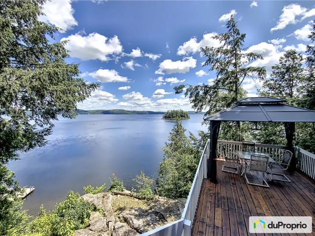 Chalet à vendre Lac Simon 3 chambres 1 salle de bain #1080