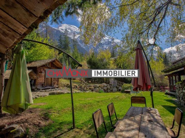 Chalet authentique, pleine nature à Chamonix Mont Blanc, 5 p. 177m² Chamonix Mont Blanc
