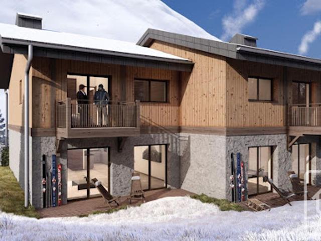 Chalet avec terrasse