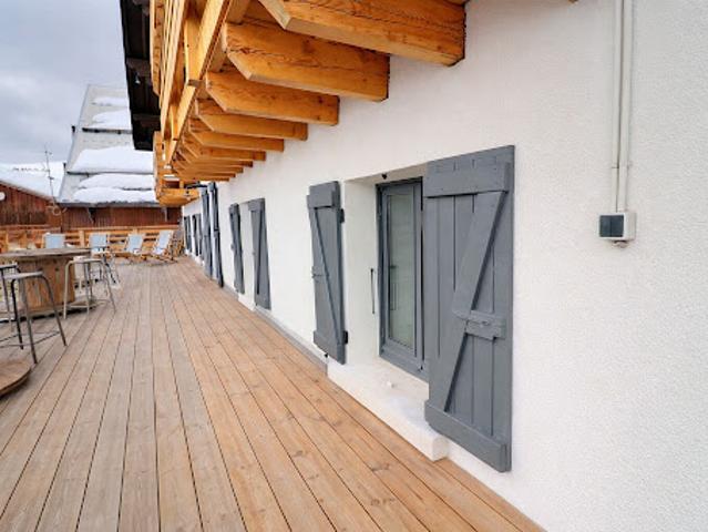 Chalet avec terrasse