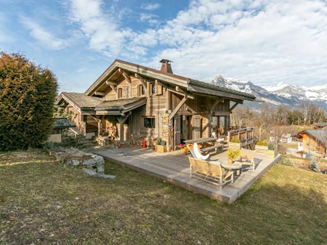 Chalet avec vue panoramique