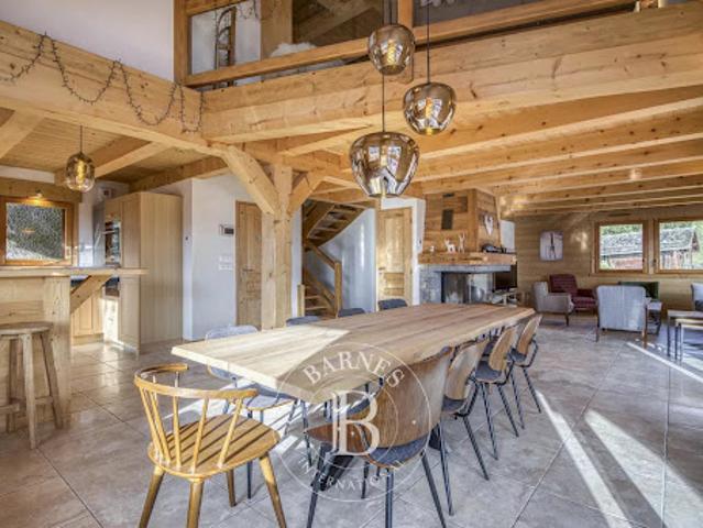 Chalet avec vue panoramique
