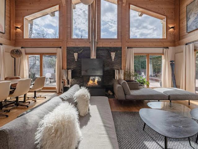 Chalet avec vue panoramique