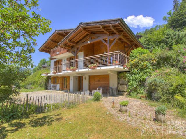 Chalet avec vue panoramique