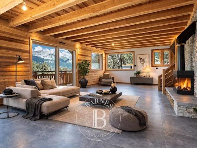 Chalet avec vue panoramique