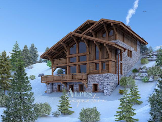 Chalet avec vue panoramique