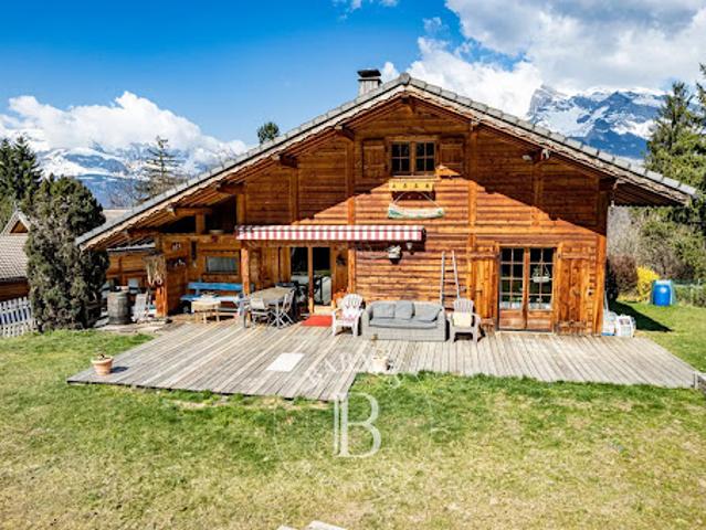 Chalet avec vue panoramique