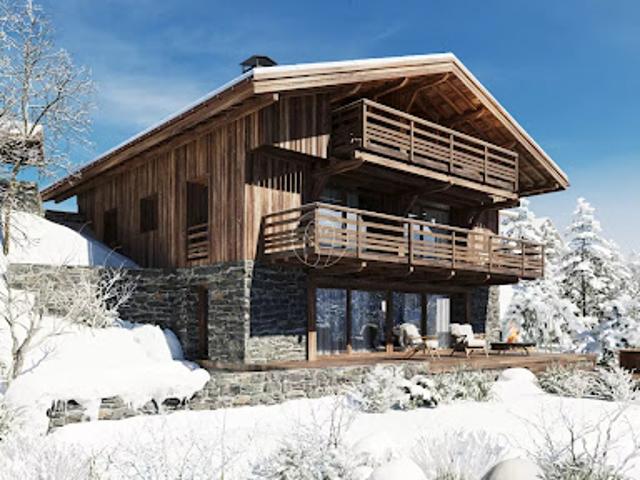 Chalet avec vue panoramique