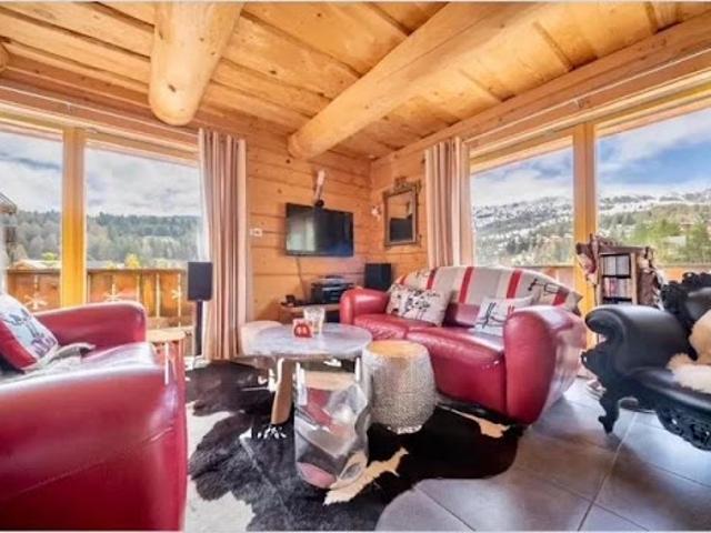Chalet avec vue panoramique