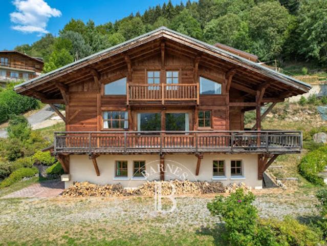 Chalet avec vue panoramique