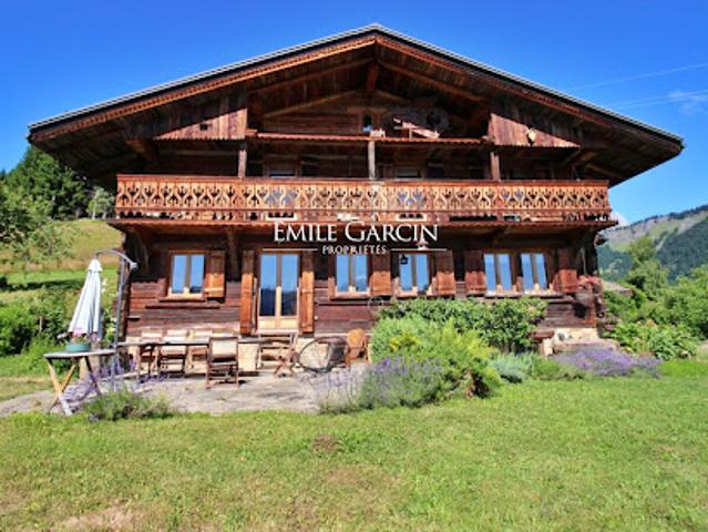 Chalet avec vue panoramique