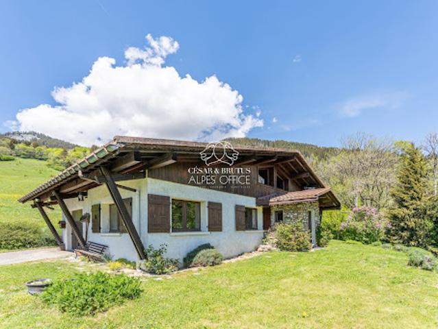 Chalet avec vue panoramique