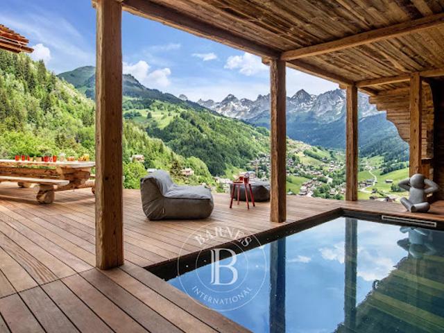 Chalet avec vue panoramique