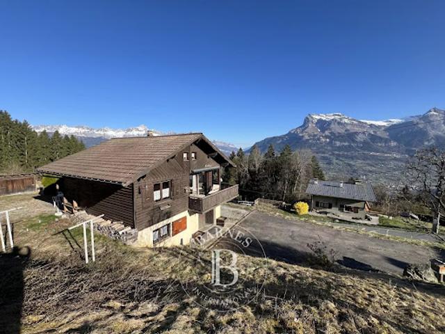 Chalet avec vue panoramique