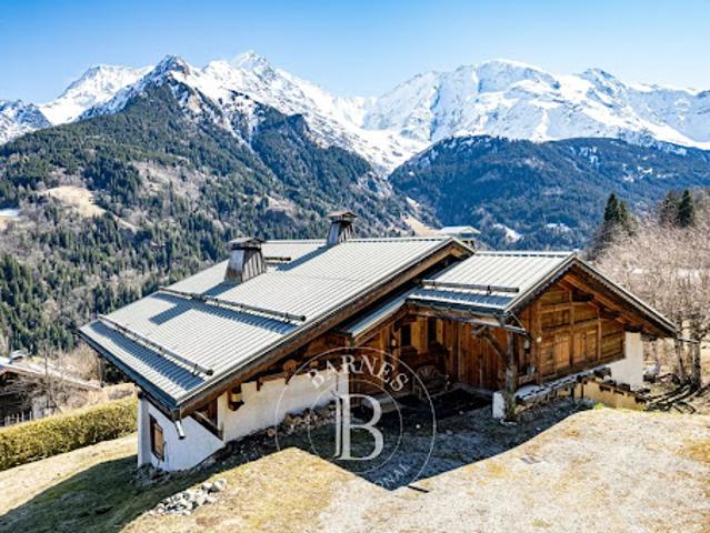 Chalet avec vue panoramique et terrasse