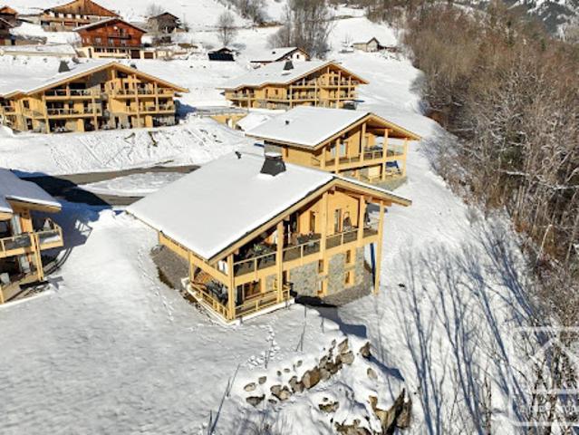 Chalet avec vue panoramique et terrasse