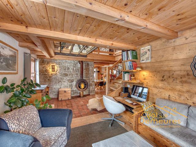 Chalet avec vue panoramique et terrasse