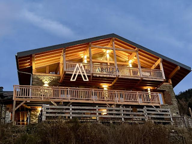 Chalet avec vue panoramique et terrasse