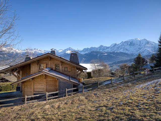 Chalet avec vue panoramique et terrasse