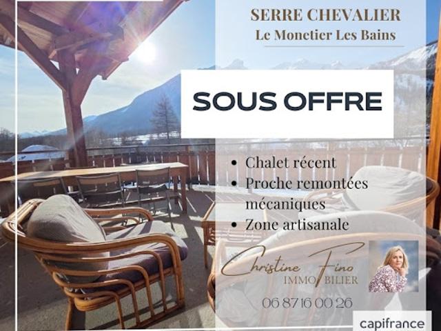 Chalet avec vue panoramique et terrasse