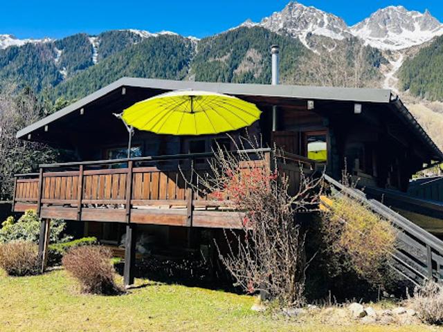 Chalet avec vue panoramique et terrasse