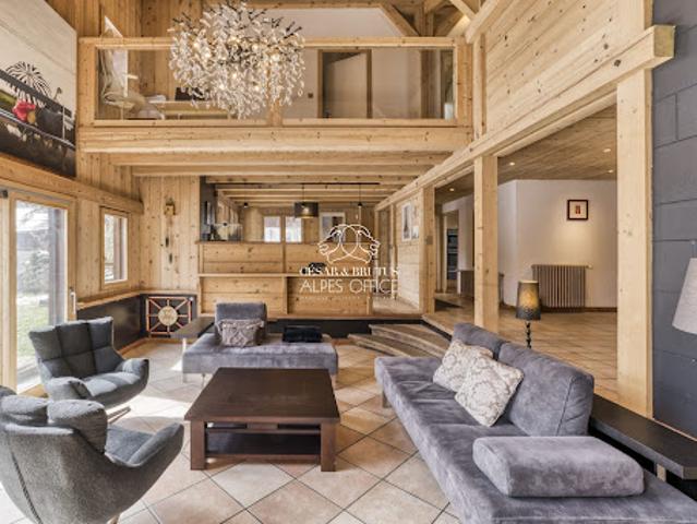 Chalet avec vue panoramique et terrasse