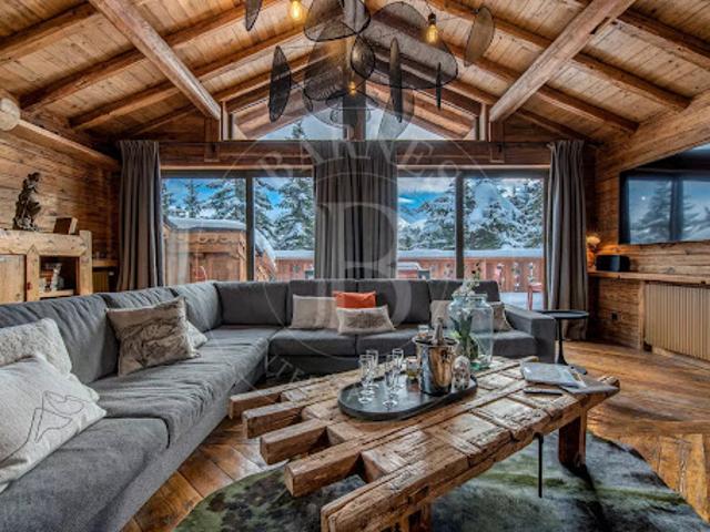 Chalet avec piscine