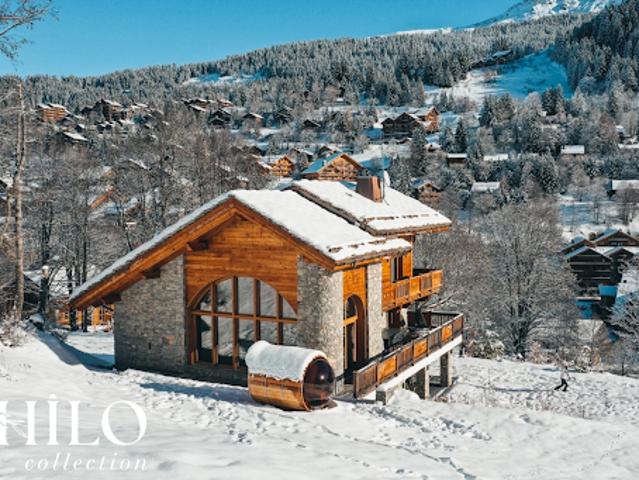 Chalet avec piscine