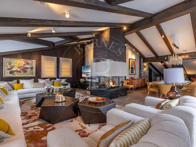 Chalet avec piscine