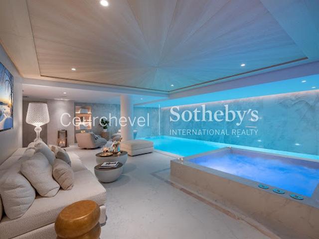 Chalet avec piscine